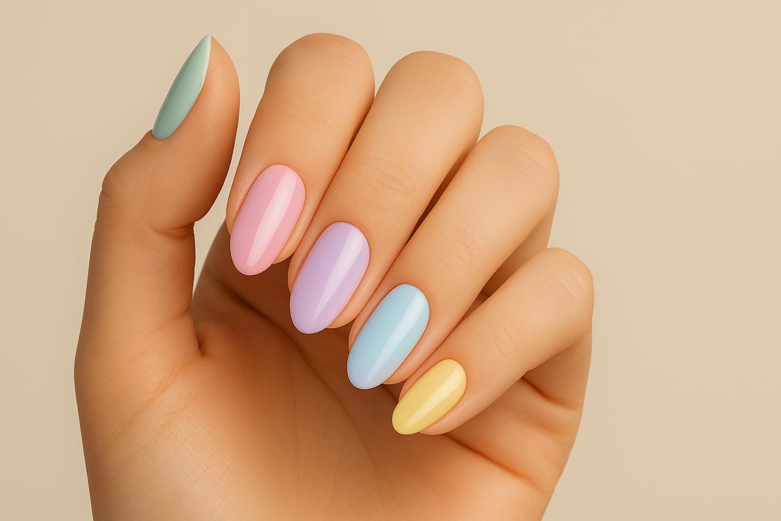 Pastelli French – tee jokaiselle kynnelle eri pastellisävy