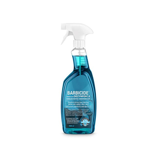 Barbicide spray for disinfection of all surfaces 1000ml fragranced