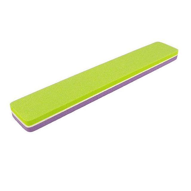 Premium Nail Buffer Purple/Green 120/180