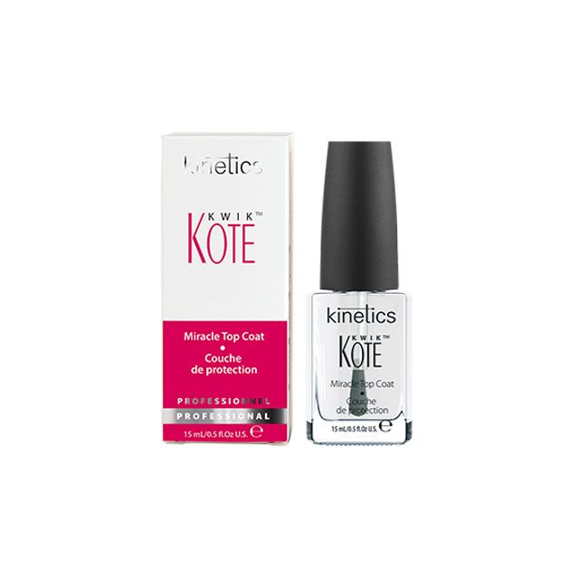 Kinetics Kwik Miracle Top Coat Päällyslakka 15ml