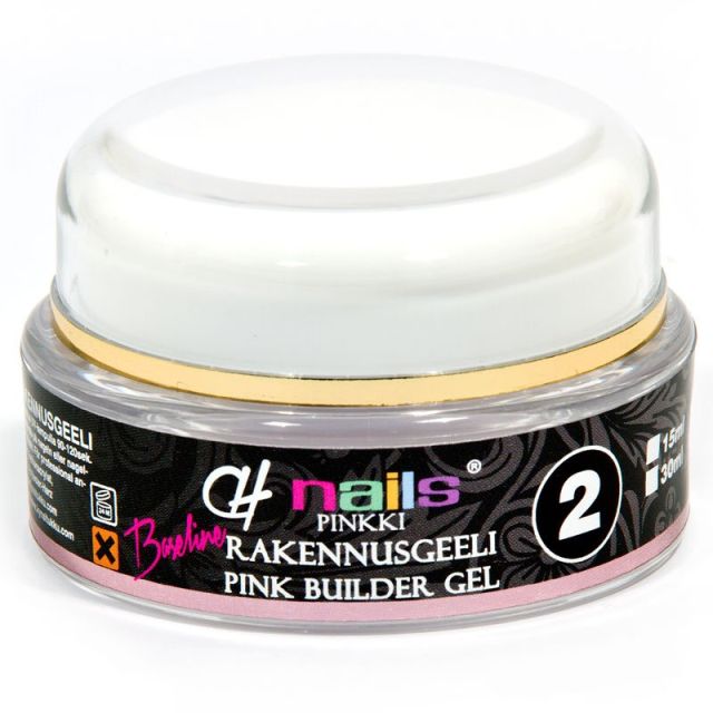 Baseline Pinkki Rakennusgeeli 30ml