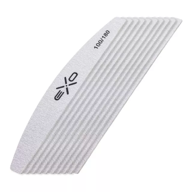 EXO Puolikuu Kynsiviila Slim 100/180 10 kpl