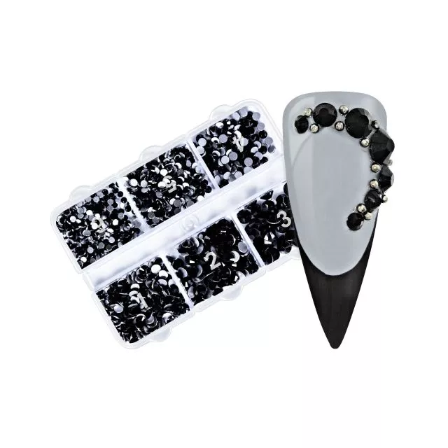 Premium Nail Art Rhinestone Box S03