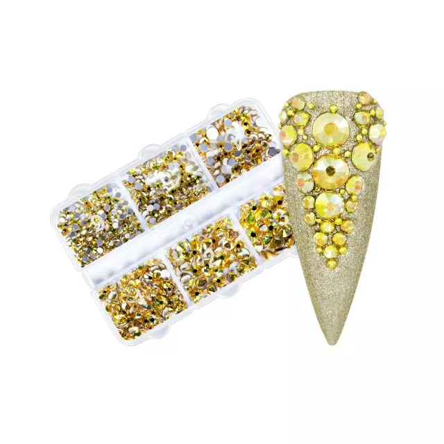 Premium Nail Art Rhinestone Box S05