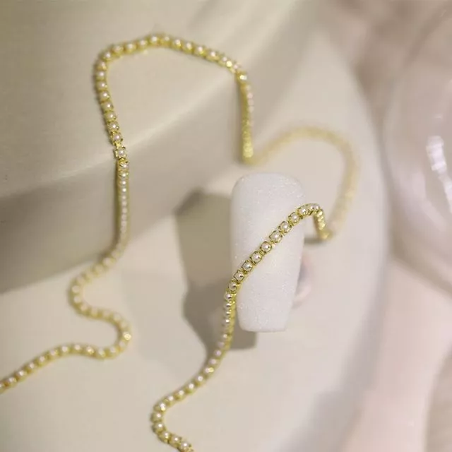 Helmikoristenauha 0.16/30cm Gold 1#