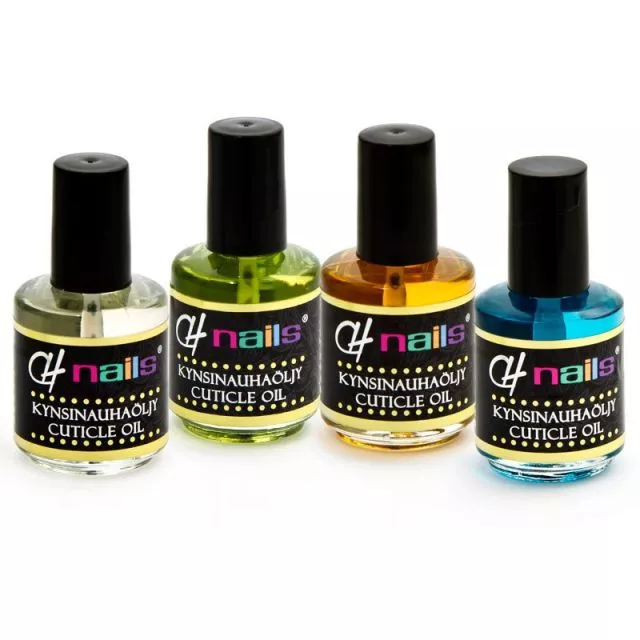 CH Nails Kynsinauhaöljypakkaus 4 x 15ml