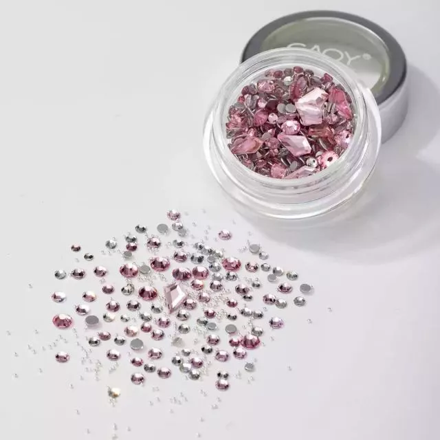 Rhinestones Sweet Pink