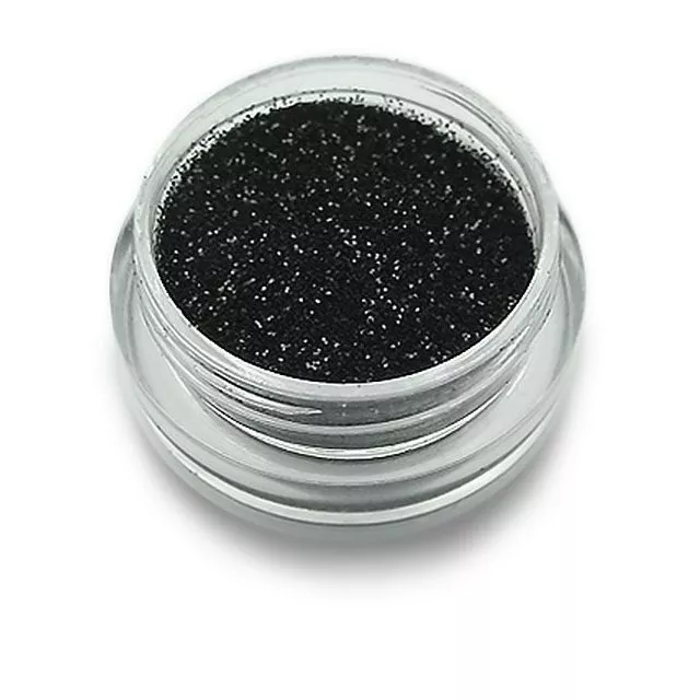 CH Nails Glitter Dust Black