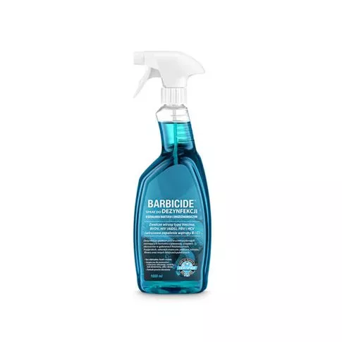 Barbicide spray for disinfecting all surfaces, 1000ml odorless