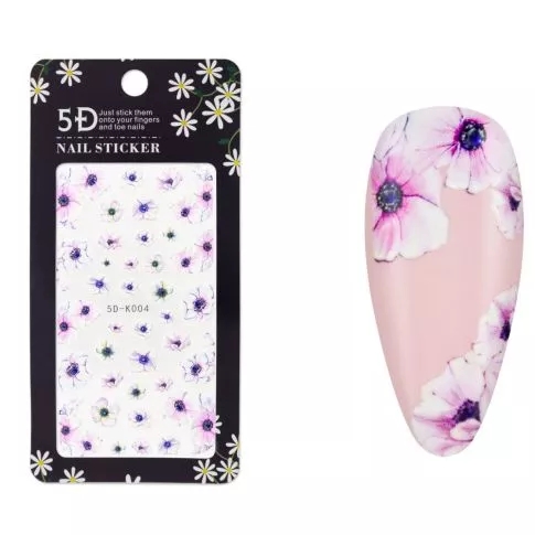 5D Nailart Sticker #004