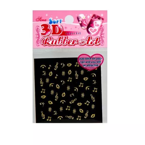 3D NailSticker X154