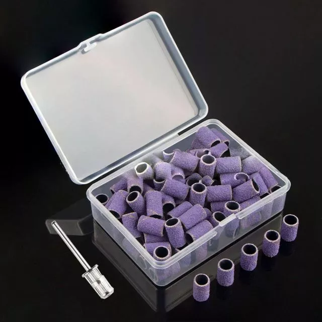 Hiomapaperit Rasiassa 80-grit, Purple, 6.3mm, 100 kpl + Terä