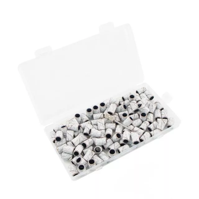 Valkeat Hiomapaperirullat 120-grit, 6.3mm, 100 kpl + Terä