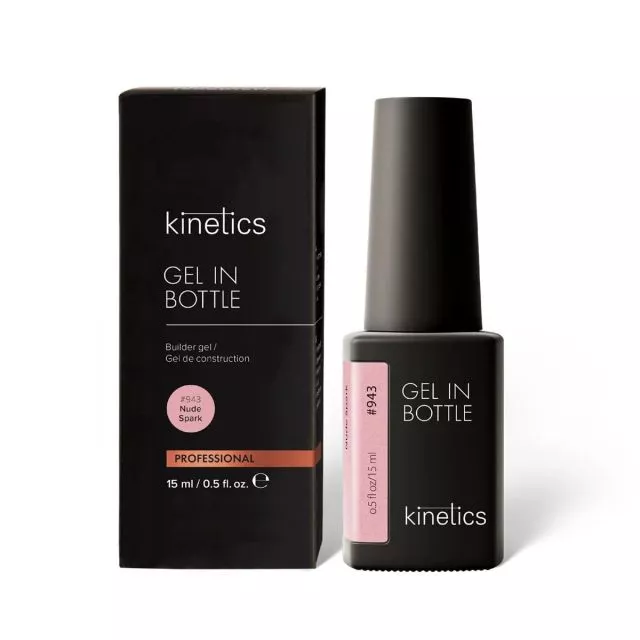 Kinetics Nails Gel in Bottle #943 Nude Spark