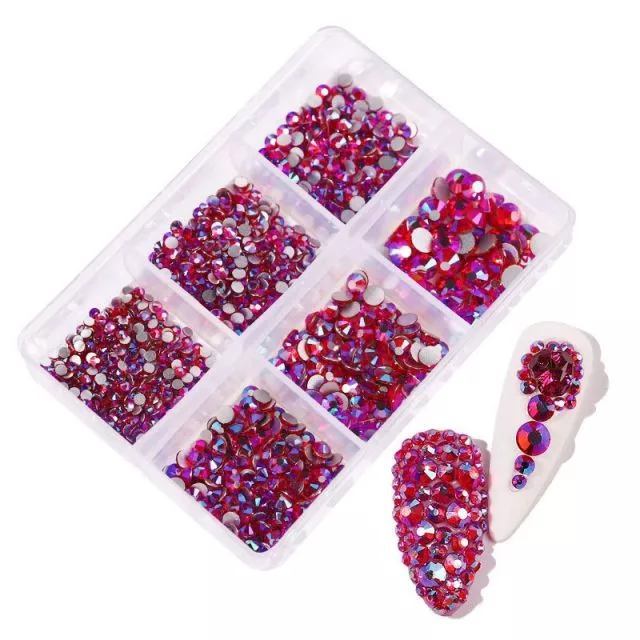 Rhinestones Red #13