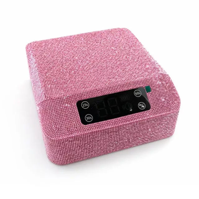 Luksus Pinkki Kristalli UV/LED Kynsilamppu 48W