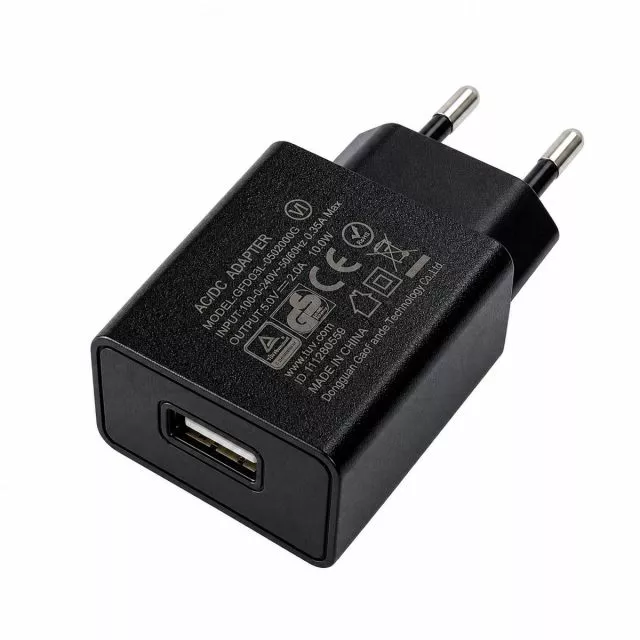 Virtalähde GaoFanDe 5VDC, 2A, 10W / USB